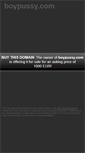 Mobile Screenshot of boypussy.com
